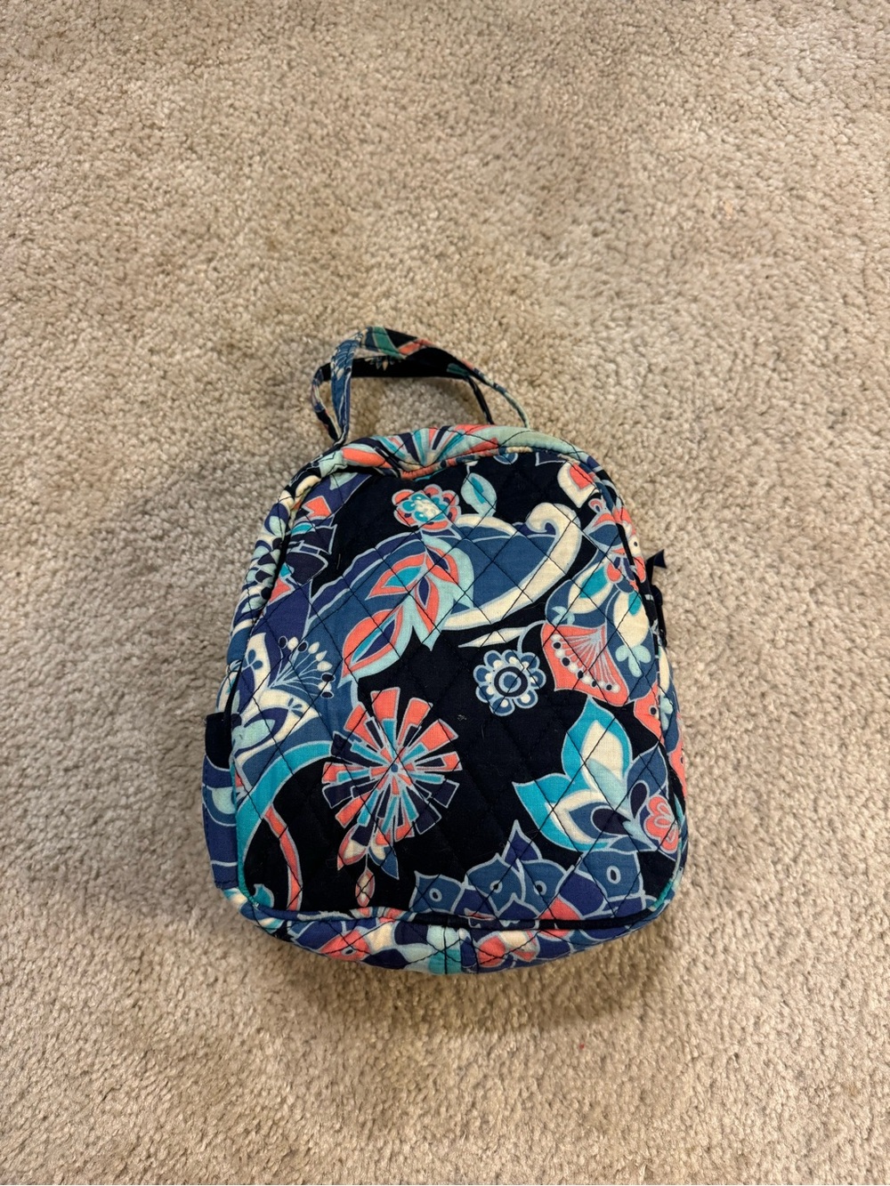 Vera Bradley Lunch Bag - retired Indigo Pop